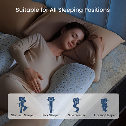TWIN Medium Hybrid Gel Memory Foam 12 in. with Breathable and Bamboo Charcoal Cooling Layers Mattress