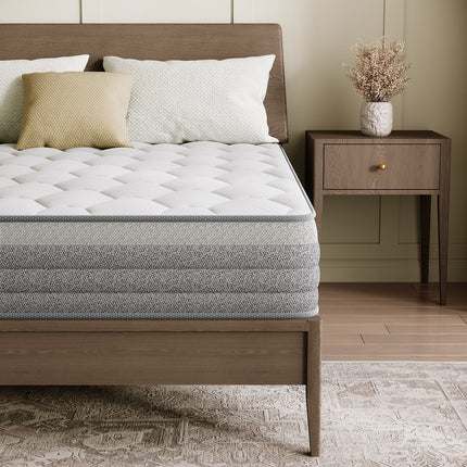 Innerspring Twin XL Medium Cooling Memory Foam 10 in. Bed-in-a-Box Mattress