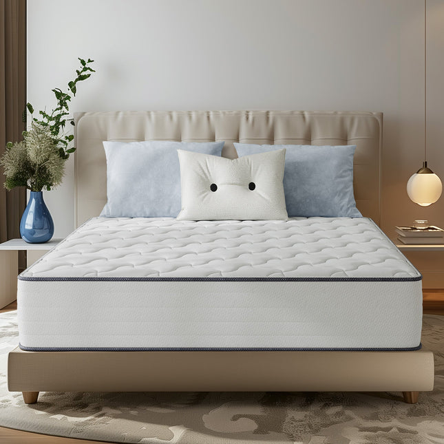 Twin XL Plush Hybrid Memory Foam 8 in. Individual Pocket Spring Breathable and Cooling Motion Isolation Mattress