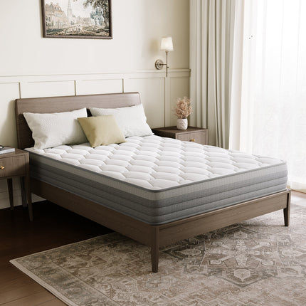 Innerspring Twin XL Medium Cooling Memory Foam 10 in. Bed-in-a-Box Mattress